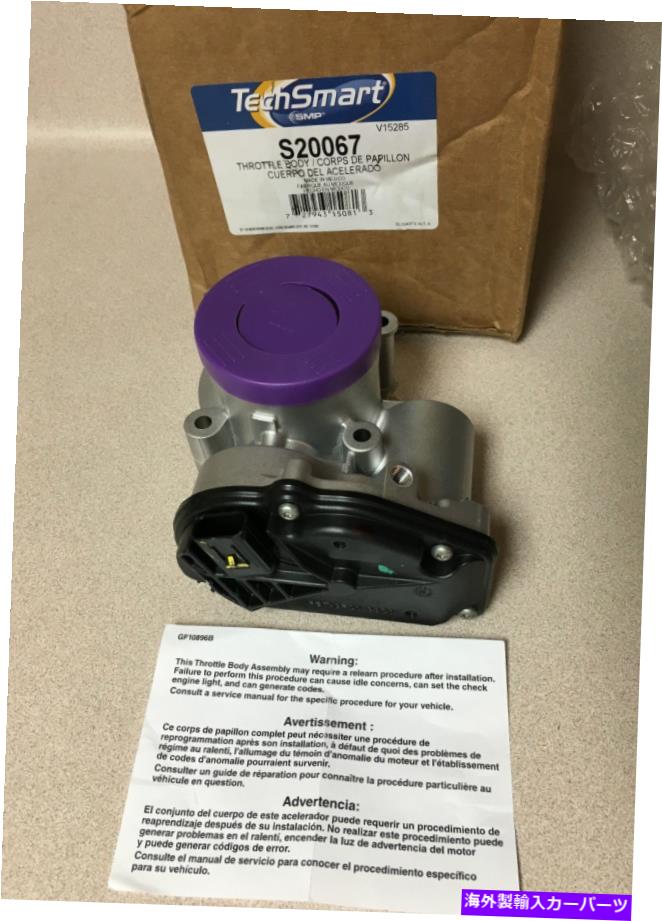 Throttle Body TechSmartスロットルボディS20067燃料噴射フォードエスケープフュージョンCマックスMKZミラノ TechSmart Throttle Body S20067 Fuel Injection Ford Escape Fusion C-max MKZ Milan【並行輸入品】
