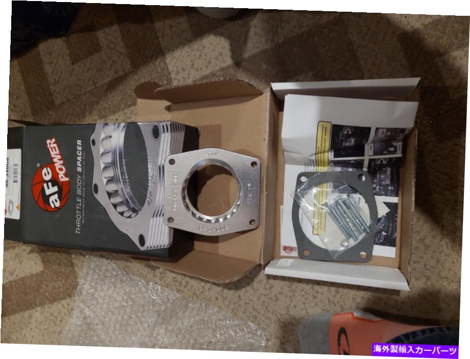 Throttle Body AFEフィルター46-34008スロットルボディスペーサーキット AFE Filters 46-34008 Throttle Body Spacer Kit【並行輸入品】