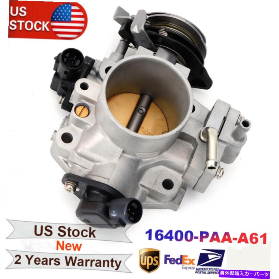 Throttle Body ホンダアコード2.3L 1998 99 2000 01 02スロットルボディW/センサー16400-PAA-A61 For Honda Accord 2.3L 1998 99 2000 01 02 Throttle Body w/ Sensors 16400-PAA-A61【並行輸入品】