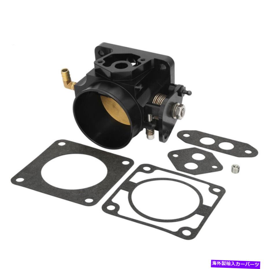 Throttle Body 86-93フォードマスタングGTコブラLX 5.0 SL 75mmスロットルボディパフォーマンスビレット For 86-93 Ford Mustang GT Cobra LX 5.0 SL 75mm Throttle Body Performance Billet【並行輸入品】