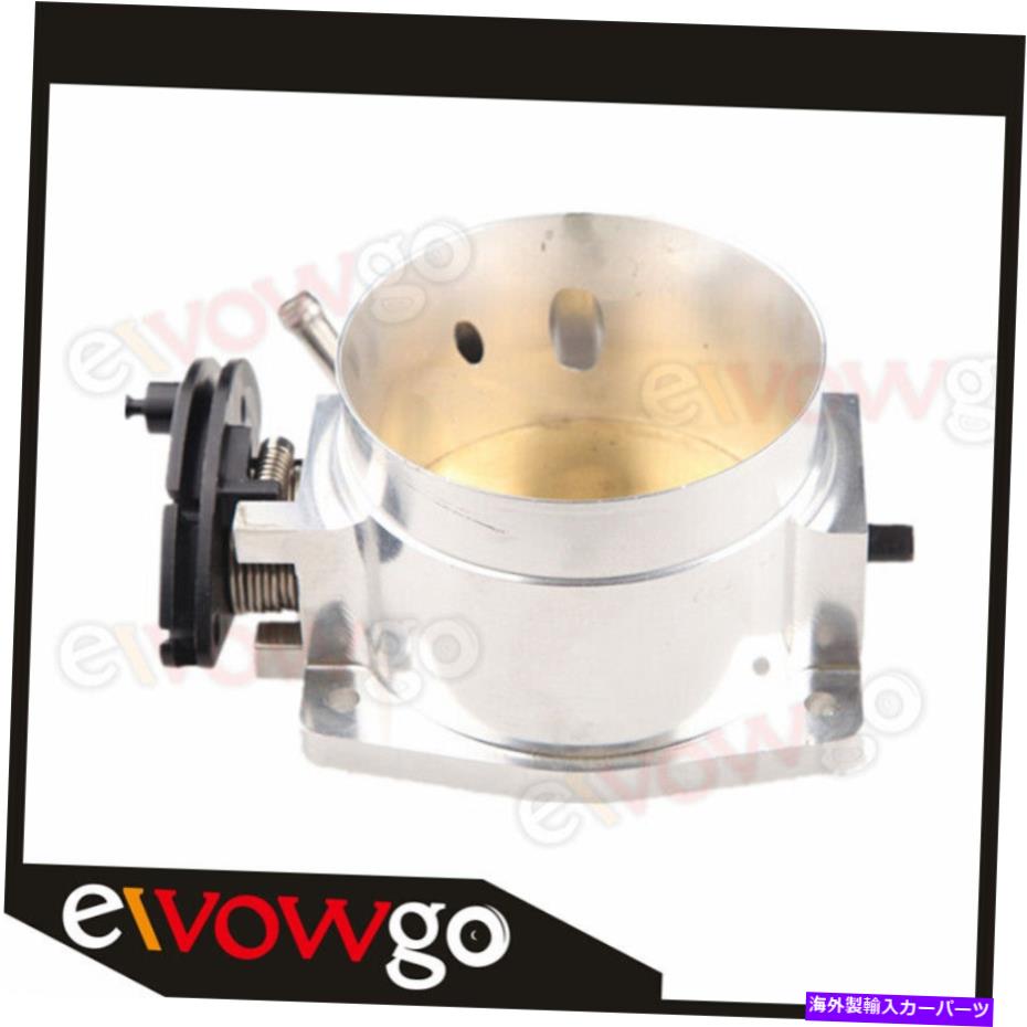 Throttle Body GM LS LS2 LS7 LS7 LSXアルミニウムシルバー用のパフォーマンス90mmスロットルボディ Performance 90mm Throttle Body For GM LS LS2 LS3 LS7 LSX Aluminum Silver【並行輸入品】
