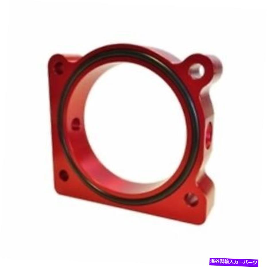 Throttle Body トルクソリューションTBS-028スロットルボディスペーサー（赤） Torque Solution TBS-028 Throttle Body Spacer (Red)【並行輸入品】
