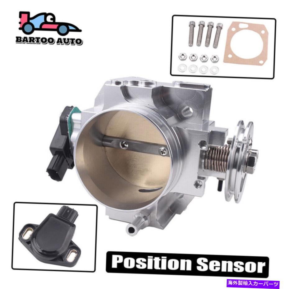 Throttle Body 70mm吸気マニホールドスロットルボディセンサーフィットホンダアキュラシビックK20 K20A2 70mm Intake Manifold Throttle Body with Sensor Fit Honda Acura Civic K20 K20A2【並行輸入品】