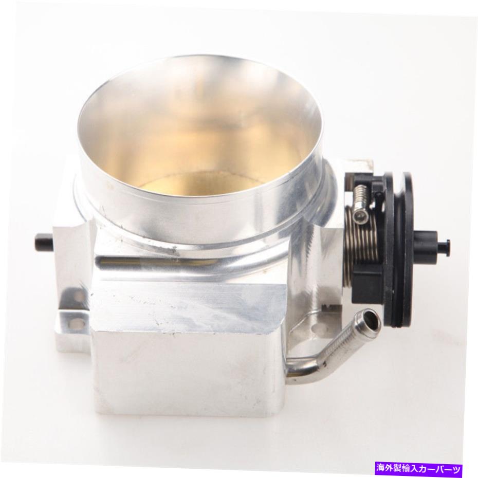 Throttle Body GM LS LS2 LS3 LS7 LSXスロットルボディCNC T6アルミニウムシルバーの90mm 90mm For GM LS LS2 LS3 LS7 LSX Throttle Body CNC T6 Aluminum Silver【並行輸入品】