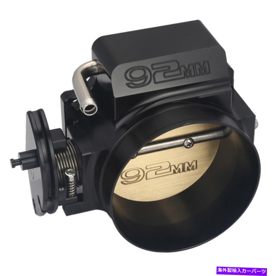 Throttle Body ビレット摂取量のみのブラック92mmスロットルボディLS1 LS2 LS6 LS3 LS7 GM GEN III Black 92mm Throttle Body only for Billet Intake LS1 LS2 LS6 LS3 LS7 GM Gen III【並行輸入品】
