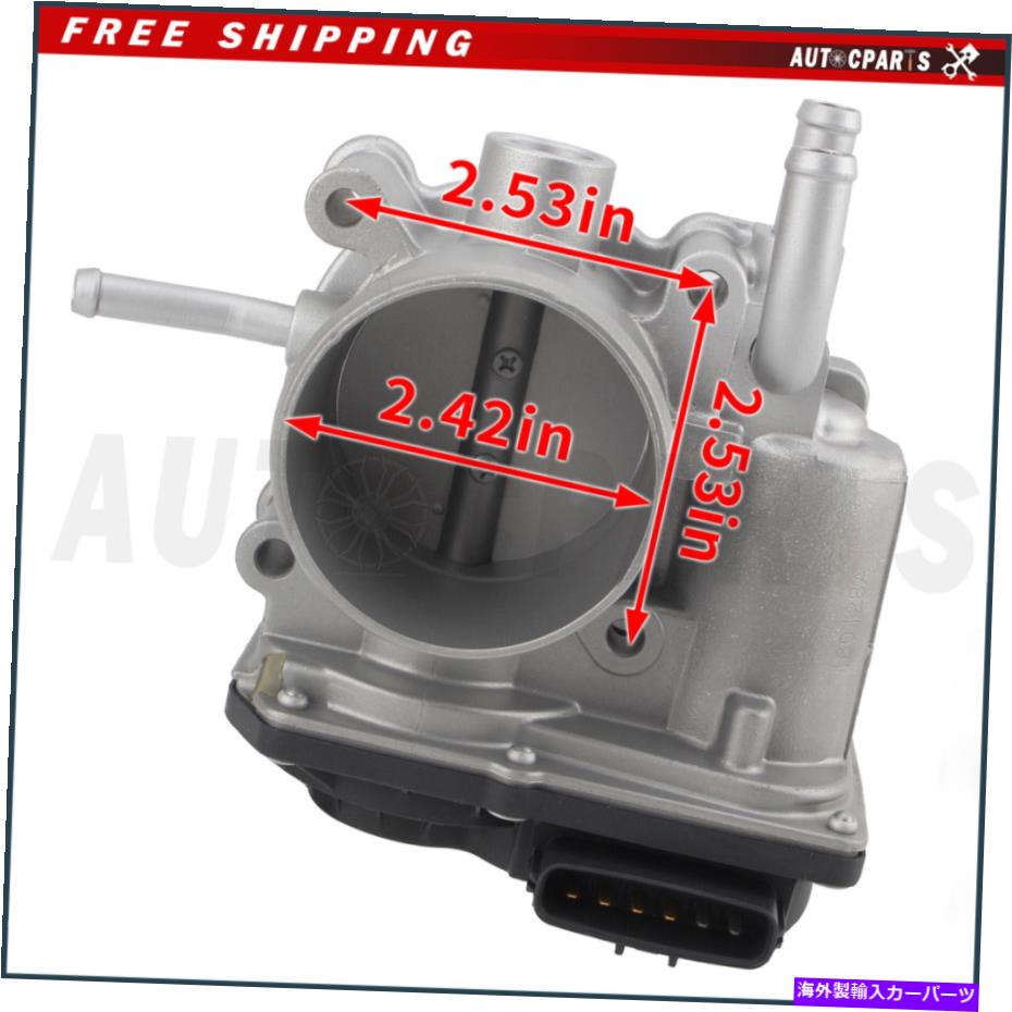 Throttle Body フィットヒュンダイアクセントヴェロスターキアリオソウル1.6L 2012-16スロットルボディv52-81-0003 Fits Hyundai Accent Veloster Kia Rio Soul 1.6L 2012-16 Throttle Body V52-81-0003【並行輸入品】
