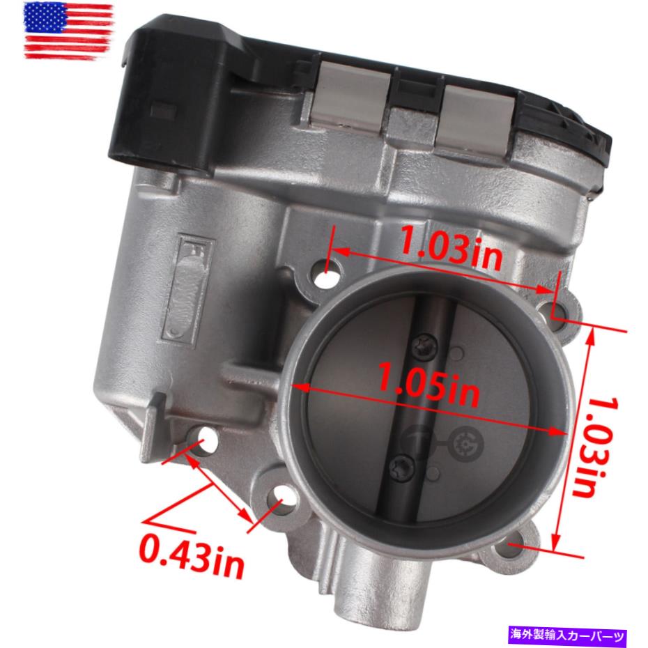 Throttle Body フォードフィエスタ2011 2012 2013 2014 2015 2016 1.6L S20169にフィットするスロットルボディ Throttle Body Fit For Ford Fiesta 2011 2012 2013 2014 2015 2016 1.6L S20169【並行輸入品】