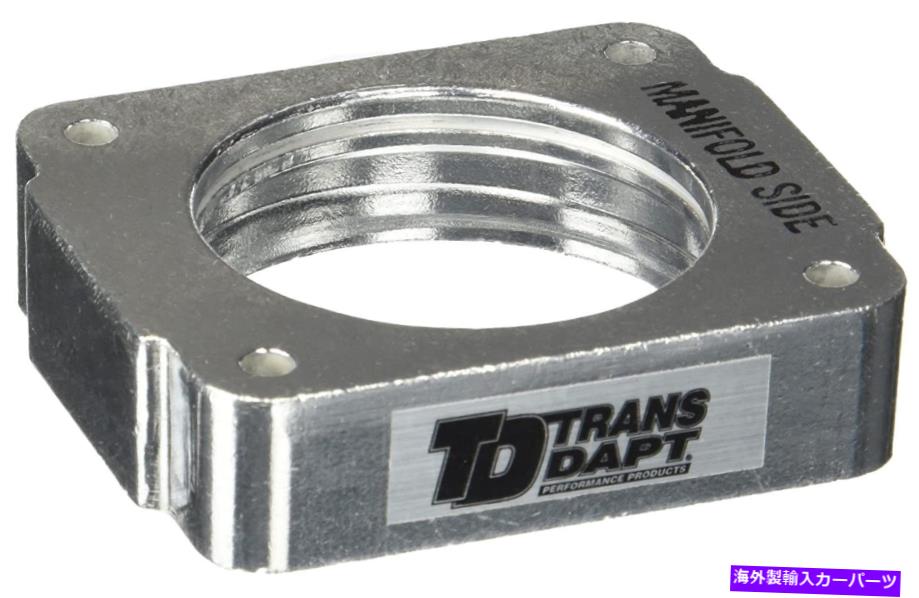 Throttle Body トランスダップ2517スロットルボディスペーサートルクカーブ厚さ1インチ Trans Dapt 2517 Throttle Body Spacer Torque-Curve 1 Inch Thick【並行輸入品】