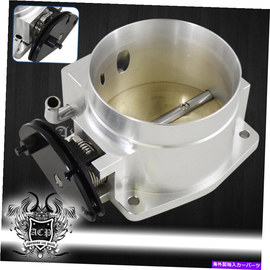 Throttle Body GM LS1 LS2 LS3 LS7 L76 L99 92mm CNCボルトケーブルドライブスロットルボディプレート For GM LS1 LS2 LS3 LS7 L76 L99 92MM CNC Bolt On Cable Drive Throttle Body Plate【並行輸入品】