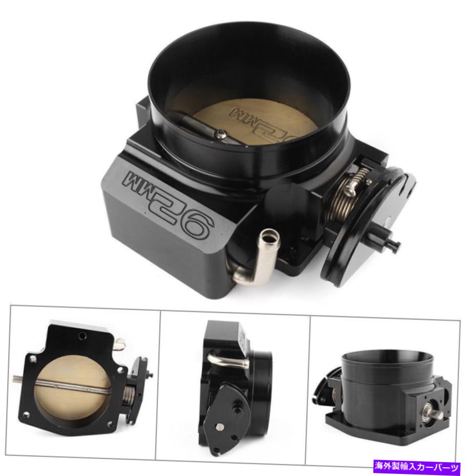 Throttle Body CNC 92mm GM Gen III LS1 LS2 LS6 LS3 LS LS7 SX LS 4スロットルボディ4ボルトケーブル CNC 92MM GM GEN III LS1 LS2 LS6 LS3 LS LS7 SX LS 4 Throttle Body 4 Bolt Cables【並行輸入品】