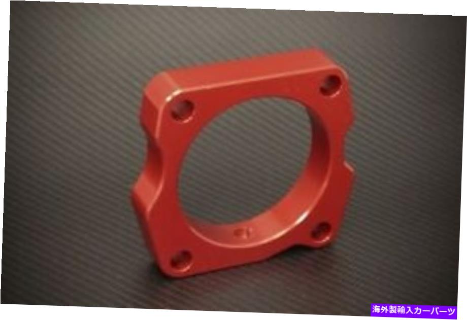 Throttle Body トルクソリューションスロットルボディスペーサー（赤）ホンダシビックSI 12-15に適合する Torque Solution Throttle Body Spacer (Red) Fits Honda Civic SI 12-15【並行輸入品】