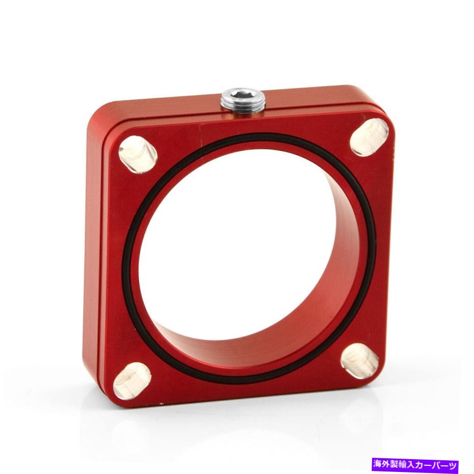 Throttle Body Ford Fusion 1.5のためのBoombaレーシングスロットルボディスペーサーレッド Boomba Racing THROTTLE BODY SPACER RED for FORD FUSION 1.5【並行輸入品】