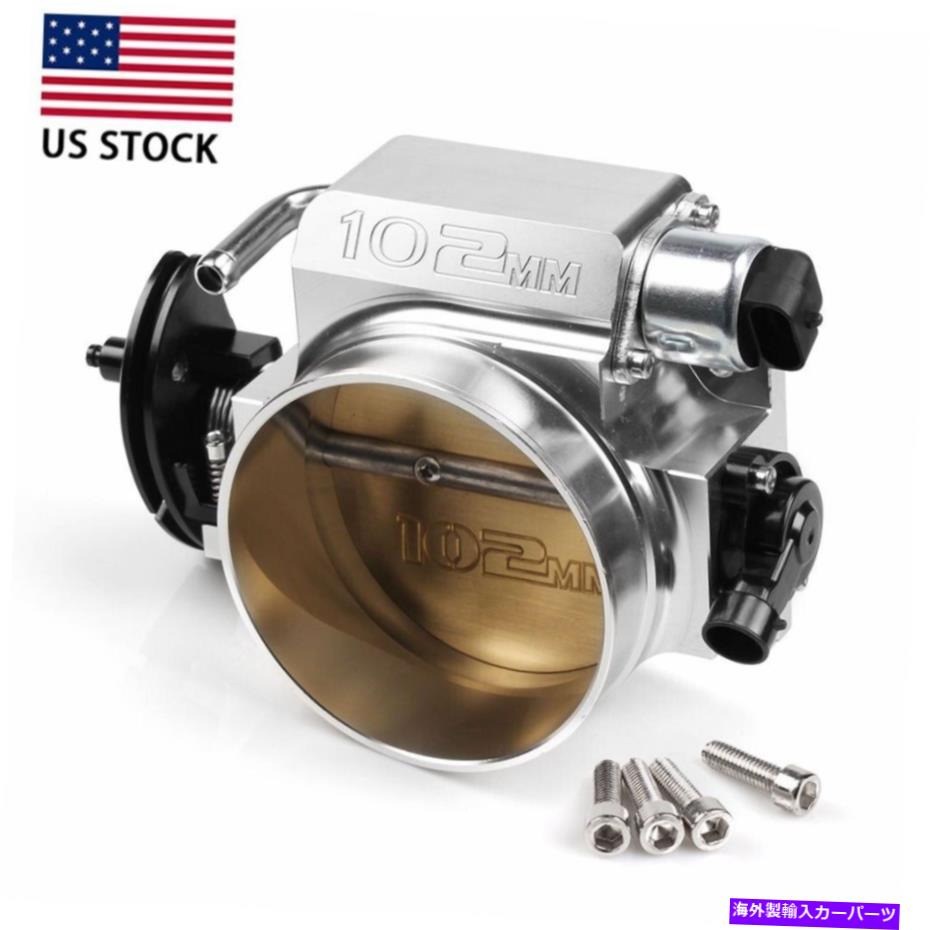 Throttle Body 102mmアルミニウムスロットルボディTPSマニホールドアダプタープレートLS1 LS2 LS3 LS6 102mm Aluminum Throttle Body TPS Manifold Adapter Plate For LS1 LS2 LS3 LS6【並行輸入品】