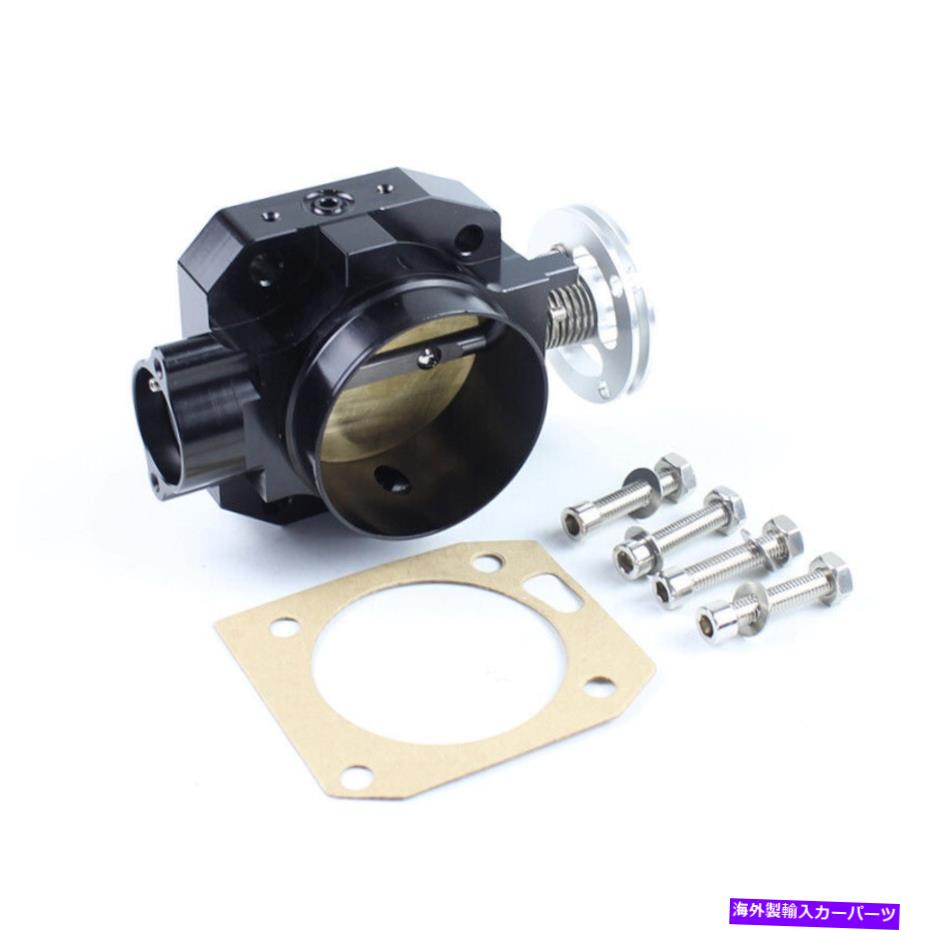 Throttle Body ホンダシビックBシリーズのための70mm摂取マニホールドスロットルボディB16 B18 EK ACURA 70MM Intake Manifold Throttle Body For Honda Civic B-Series B16 B18 EG EK Acura【並行輸入品】