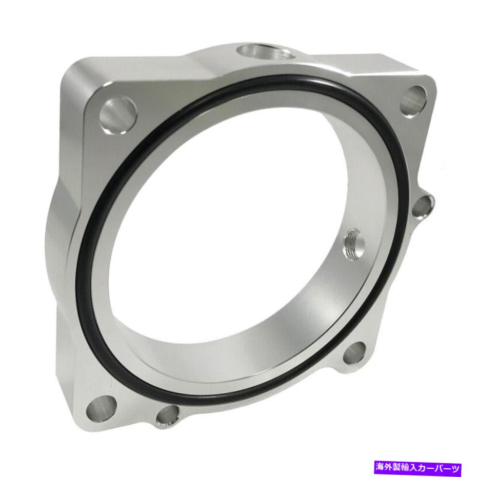 Throttle Body トルクソリューションスロットルボディスペーサーシルバーダッジチャレンジャーR/T SRT8 11-12 Torque Solution Throttle Body Spacer Silver for Dodge Challenger R/T SRT8 11-12【並行輸入品】 44,616円