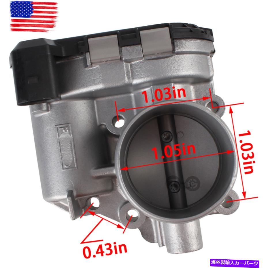 Throttle Body 2014- 2016 Ford Fiesta 1.6 Fusion Throttle Body Assembly 7S7G-9F991-CA for 2014 - 2016 Ford Fiesta 1.6 Fusion Throttle Body Assembly 7S7G-9F991-CA【並行輸入品】 42,108円