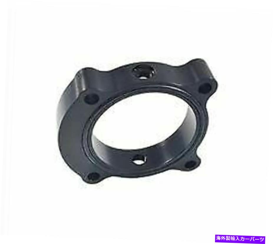 Throttle Body トルクソリューションスロットルボディスペーサー（ブラック）フィットKIAオプティマ2.0T Torque Solution Throttle Body Spacer (Black) Fit Kia Optima 2.0T【並行輸入品】