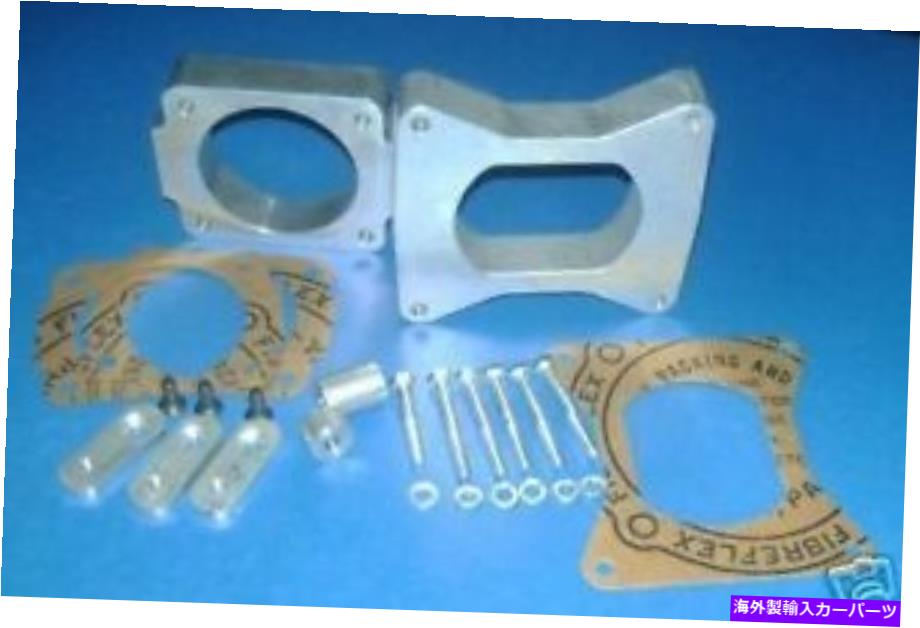 Throttle Body Ford Mustang 1インチ吸気＆スロットルボディスペーサー4.6L（FIT'S FORD 1996-2004） FORD MUSTANG 1 INCH INTAKE & THROTTLE BODY SPACER 4.6L (FIT'S FORD 1996-2004)【並行輸入品】