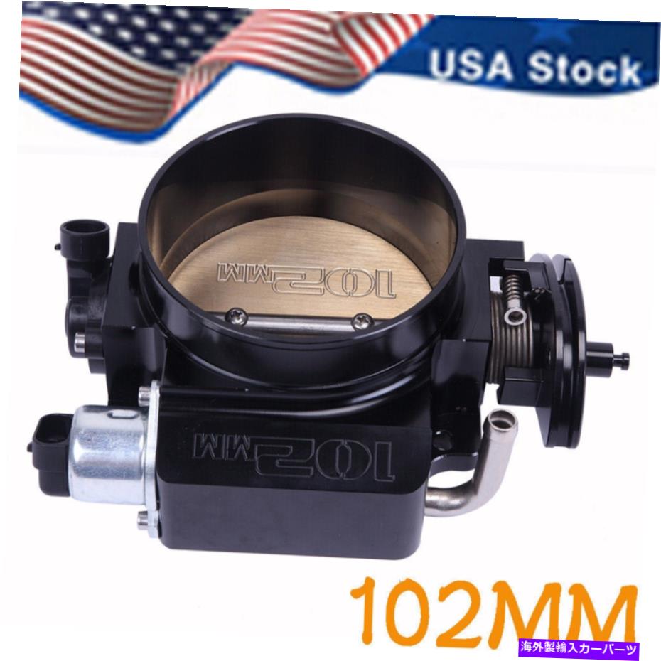 Throttle Body 102mmアルミニウムスロットル制御可能バルブCGM III LS1 LS2 LS3 LS6 LS7 LSX用 102MM Aluminum Throttle Controllable Valve For CGM III LS1 LS2 LS3 LS6 LS7 LSX【並行輸入品】