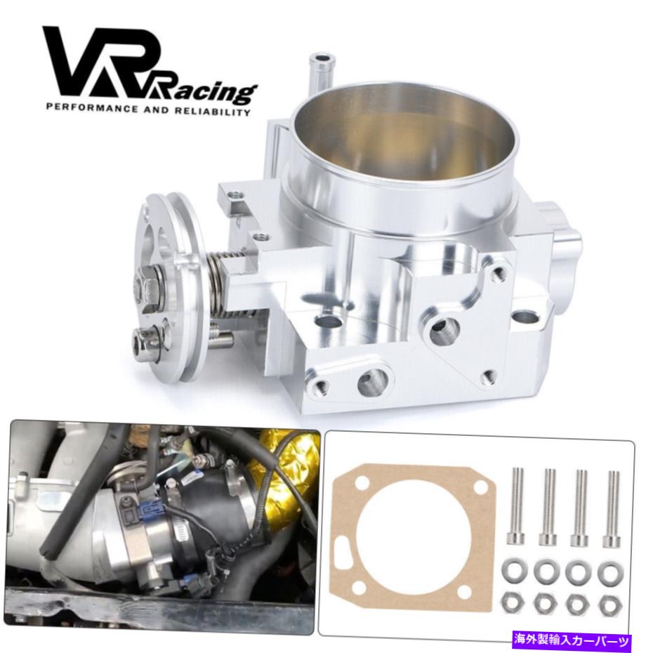 Throttle Body Honda Civic Si K-Series K20K20A Engine Acura RSX Swap CNCの70mmスロットルボディ 70MM Throttle Body For Honda Civic Si K-Series K20K20A Engine Acura RSX Swap CNC【並行輸入品】