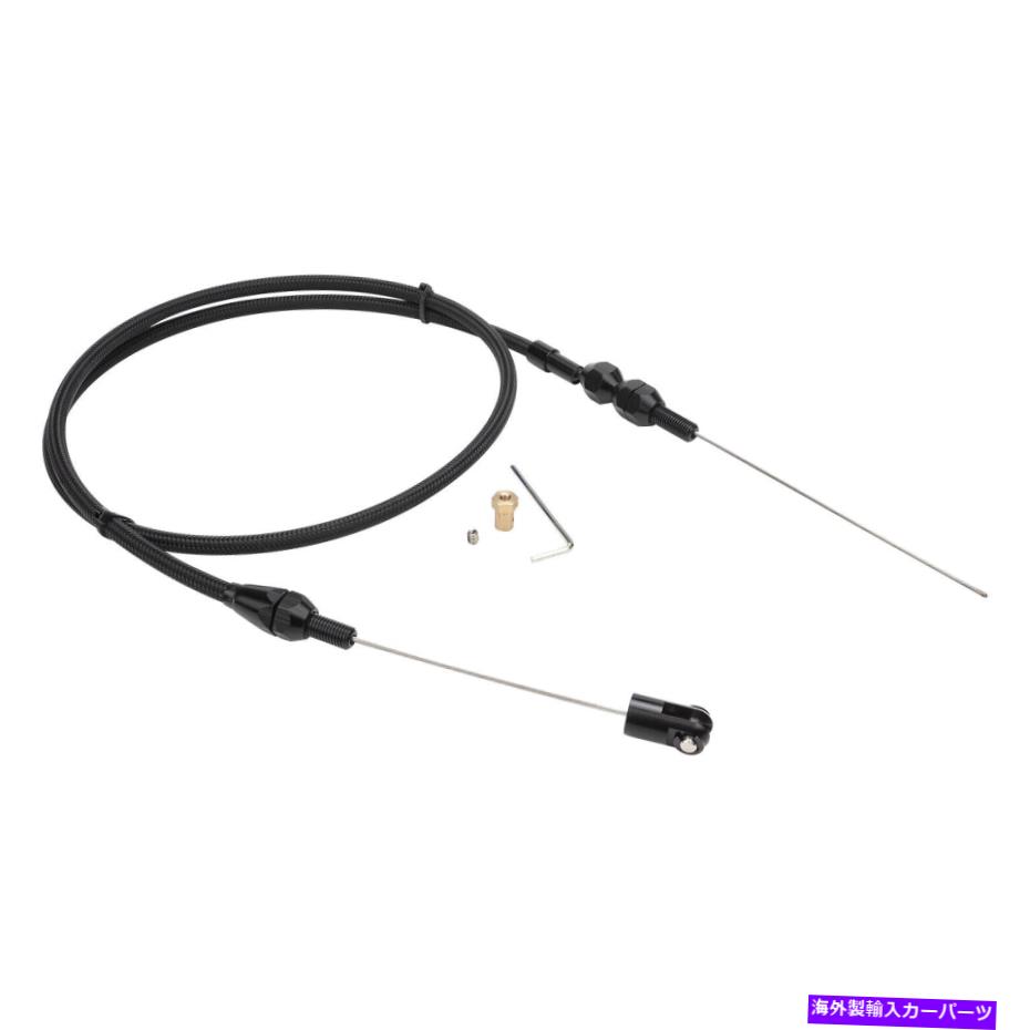 Throttle Body PFECSS-LS48-BK Proflowスロットルケーブル、Holden Commodore LSのためのBlack BraidedST用 PFECSS-LS48-BK Proflow Throttle Cable, For Holden Commodore LS, Black Braided St【並行輸入品】