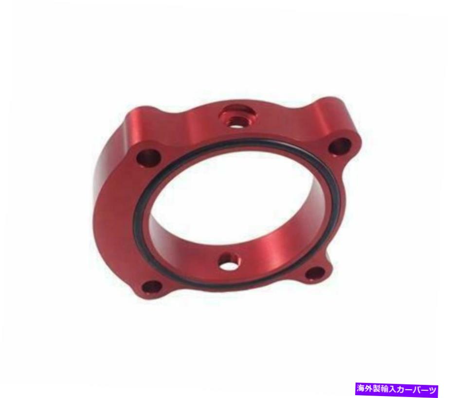 Throttle Body トルクソリューションスロットルボディスペーサーTS-TBS-029R RED FITS：HYUNDAI 2013-2014 Torque Solution Throttle Body Spacer TS-TBS-029R Red Fits:HYUNDAI 2013 - 2014【並行輸入品】