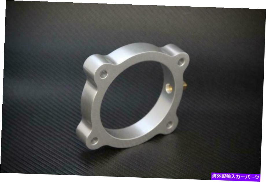 Throttle Body トルクソリューションTS-TBS-021スロットルボディスペーサー（シルバー）：フィット用：ヒュンダイ遺伝子 Torque Solution TS-TBS-021 Throttle Body Spacer (Silver): For FITS: Hyundai Gene【並行輸入品】