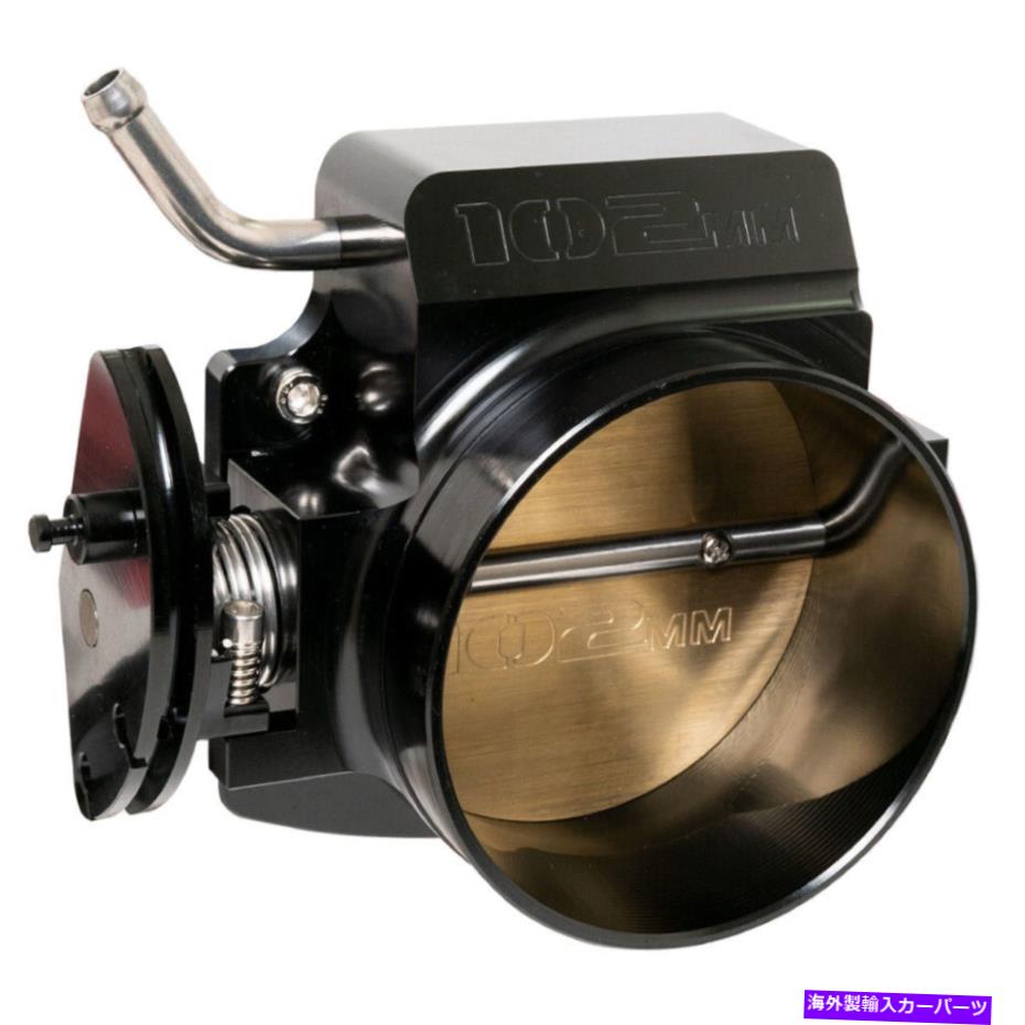 Throttle Body レーシングパワー共同パッケージGM LSエンジンスロットルボディ102mmブラックR5460bk RACING POWER CO-PACKAGED GM LS Engine Throttle Body 102mm Black R5460BK【並行輸入品】
