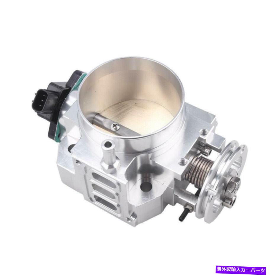 Throttle Body PLMパワー駆動型Kシリーズ70mmスロットルボディは銀のK20 K24 CNCビレットに適合します PLM Power Driven K-Series 70MM Throttle Body Fits K20 K24 CNC Billet in SILVER【並行輸入品】