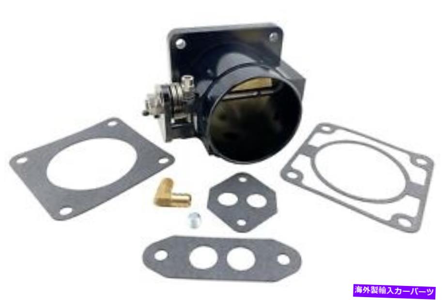 Throttle Body HIフロービレット75mm 1986 - 93年のマスタングGT SVT COBRA LX 5.0のためのスロットルボディ Hi Flow Billet 75mm Intake Throttle Body for 1986-93 Mustang GT SVT Cobra LX 5.0【並行輸入品】