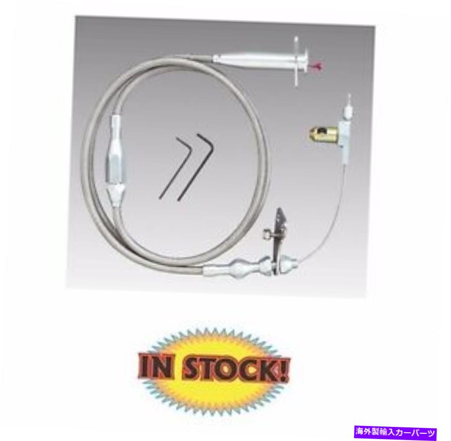 Throttle Body Lokar CC -1603HT-燃料インジを備えたクルーズコントロールケーブルカー - 編組ステンレス Lokar CC-1603HT - Cruise Control Cable Cars with Fuel Inj - Braided Stainless【並行輸入品】