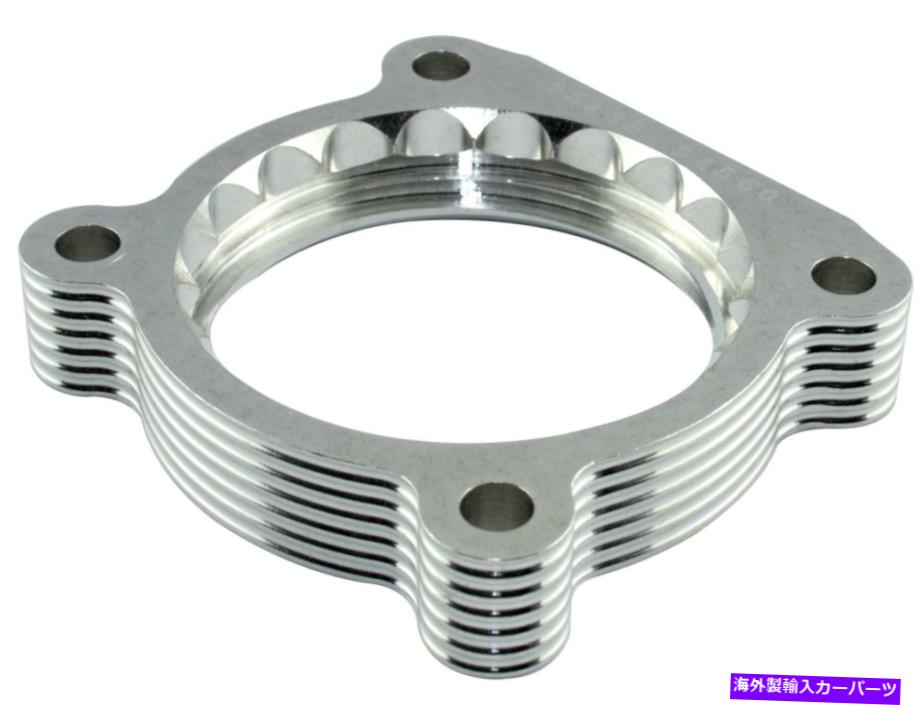 Throttle Body 日産タイタンアルマダ04-15などのAFEシルバーブレットスロットルボディスペーサー AFE Silver Bullet Throttle Body Spacer for Nissan Titan Armada 04-15 & more【並行輸入品】