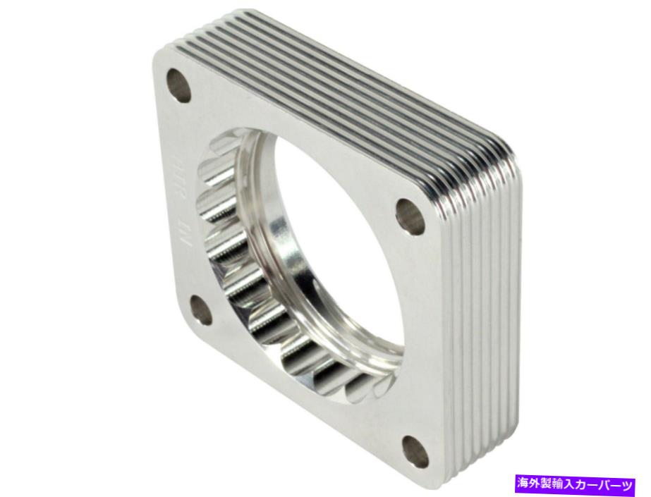 Throttle Body F-150、F-250、F-350 ExpeditionなどのAFEシルバー弾丸スロットルボディスペーサー AFE Silver Bullet Throttle Body Spacer for F-150, F-250, F-350 Expedition & more【並行輸入品】