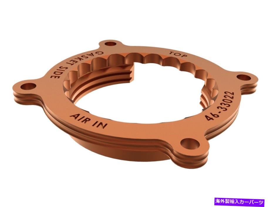 Throttle Body AFEフィルター46-33022スロットルボディスペーサーキットは11-21マスタングに適合します AFE Filters 46-33022 Throttle Body Spacer Kit Fits 11-21 Mustang【並行輸入品】