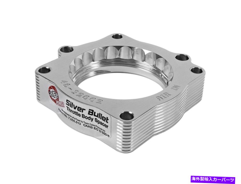 Throttle Body 2003年から2008年のRAMピックアップ5.7LのAFEスロットルボディスペーサーAFE量子摂取量 aFe Throttle Body Spacer for 2003-2008 Ram Pickup 5.7L with aFe Quantum Intake【並行輸入品】