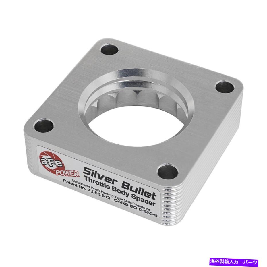 Throttle Body AFE 46-35001ジープチェロキー/グランドチェロキー/ラングラー4.0Lのスロットルボディスペーサー AFE 46-35001 THROTTLE BODY SPACER FOR JEEP CHEROKEE/GRAND CHEROKEE/WRANGLER 4.0L【並行輸入品】