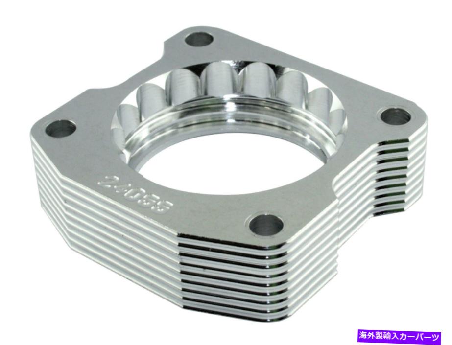Throttle Body 95-04トヨタタコマ2.4/2.7L 46-38003のAFEシルバー弾丸スロットルボディスペーサー aFe Silver Bullet Throttle Body Spacer For 95-04 Toyota Tacoma 2.4/2.7L 46-38003【並行輸入品】