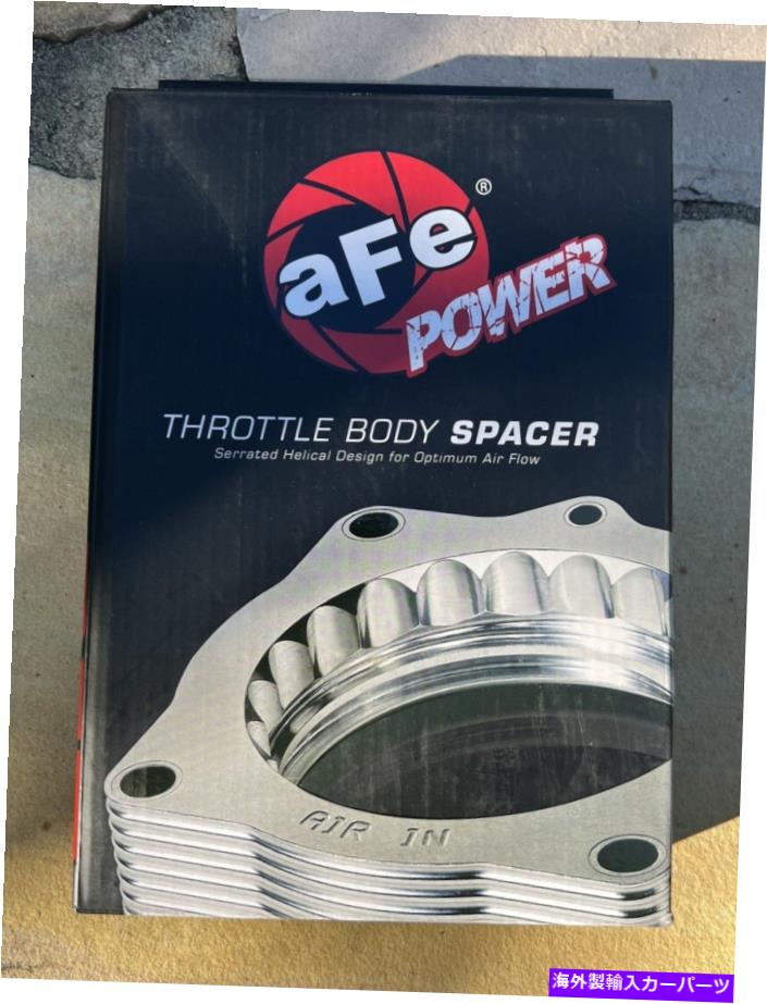 Throttle Body 46-33011 AFEスロットルボディスペーサーF150トラックF250 F350 FORD F-150 10-14の新機能 46-33011 aFe Throttle Body Spacer New for F150 Truck F250 F350 Ford F-150 10-14【並行輸入品】
