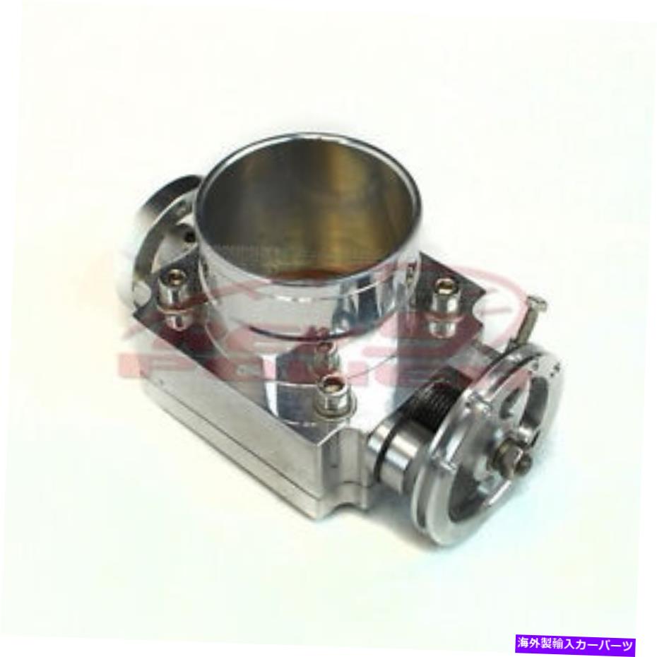 Throttle Body アダプタープレート付き70mmスロットルボディ 70mm Throttle Body W/ Adaptor Plate【並行輸入品】