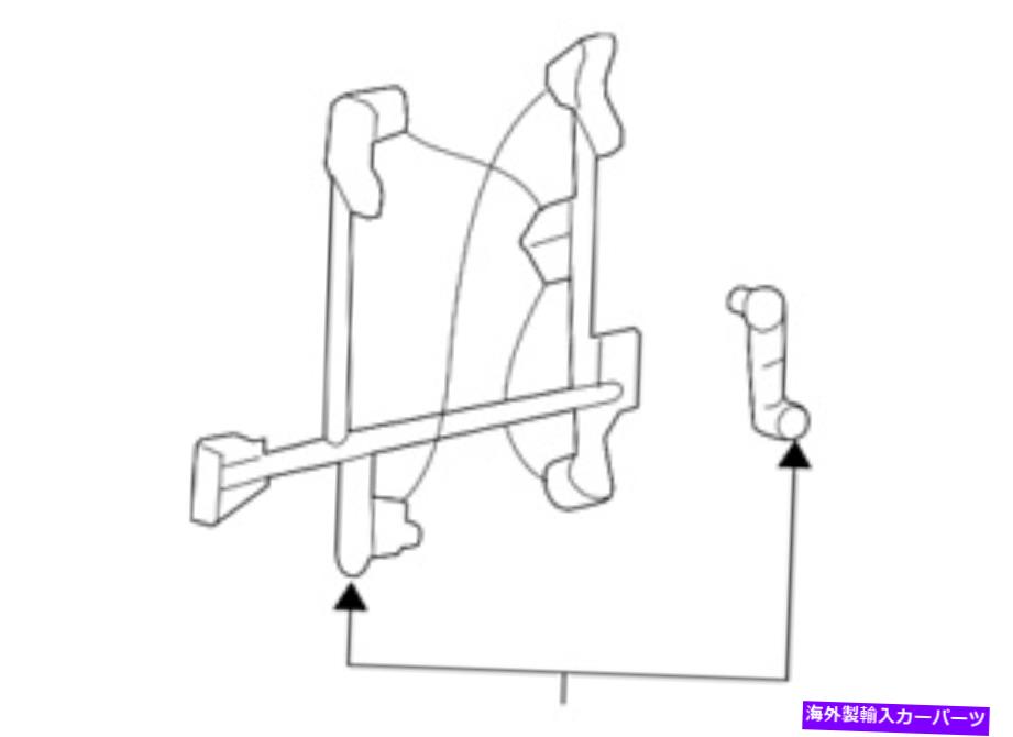 Window Regulator 本物のフォードウィンドウレギュレーター6L3Z-1627000-AA Genuine Ford Window Regulator 6L3Z-1627000-AA【並行輸入品】