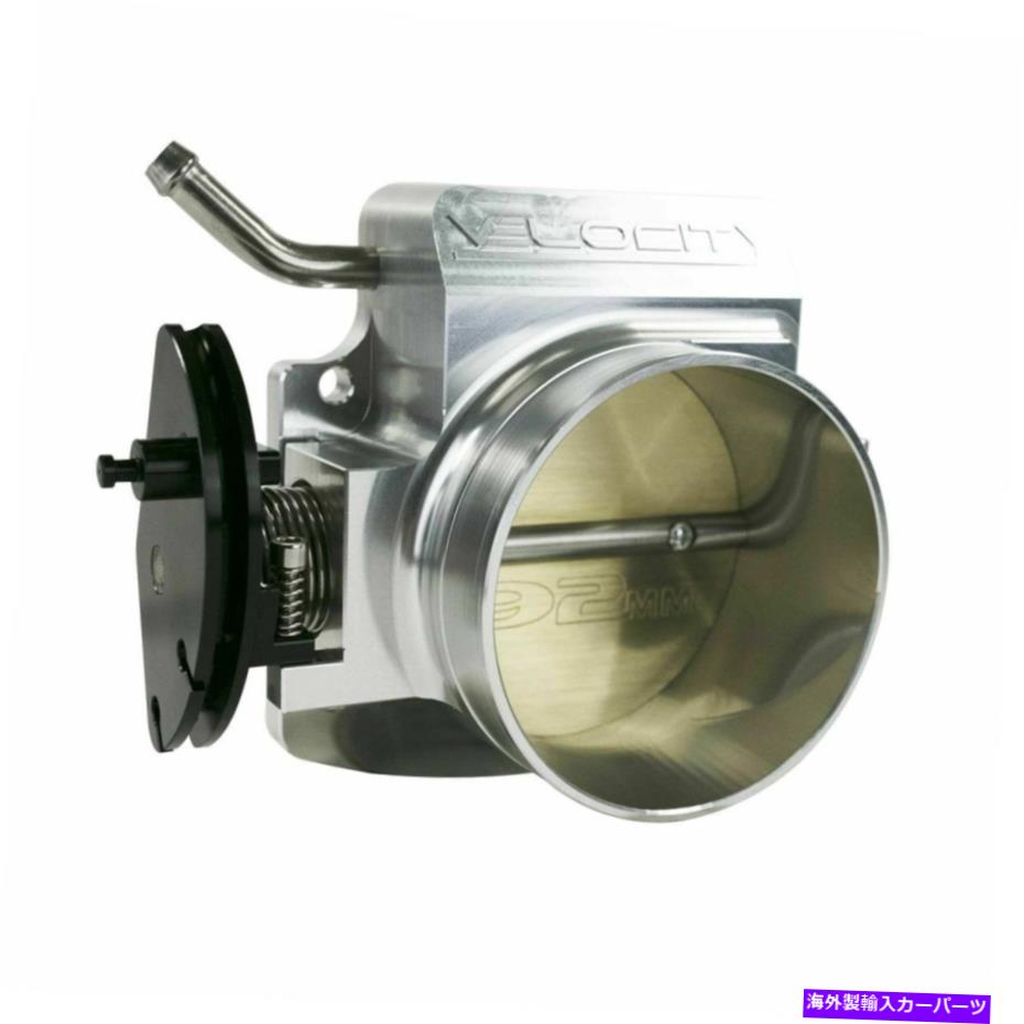 Throttle Body 小さじ92 mm 4ボルトLS CNCマシンアルミニウムスロットルボディシルバー TSP Velocity 92 mm 4-Bolt LS CNC-Machined Aluminum Throttle Body Silver【並行輸入品】