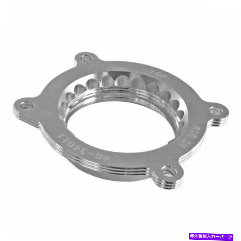 Throttle Body AFE 46-34011-銀の弾丸スロットルボディスペーサー aFe 46-34011 - Silver Bullet Throttle Body Spacer【並行輸入品】