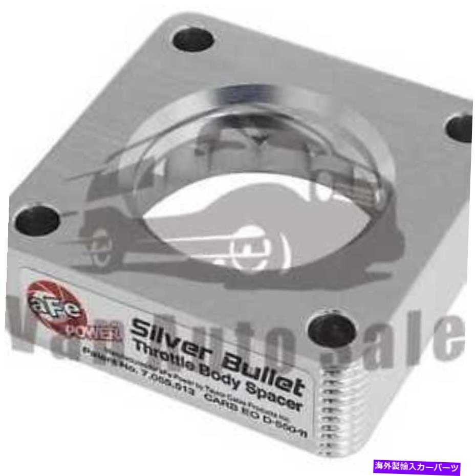 Throttle Body ジープラングラーのスロットルボディスペーサーAFEパワーTJ 1997-2006 Throttle Body Spacer aFe Power for Jeep Wrangler TJ 1997-2006【並行輸入品】
