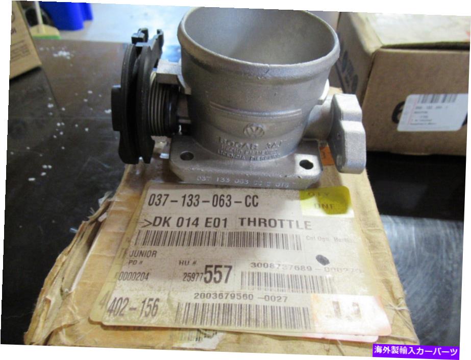 Throttle Body VWフォルクスワーゲンスロットルボディ037-133-063-CCゴルフ、ジェッタ2.0エンジン新しいOEM VW Volkswagen Throttle Body 037-133-063-CC Golf,Jetta 2.0 Engine NEW OEM【並行輸入品】