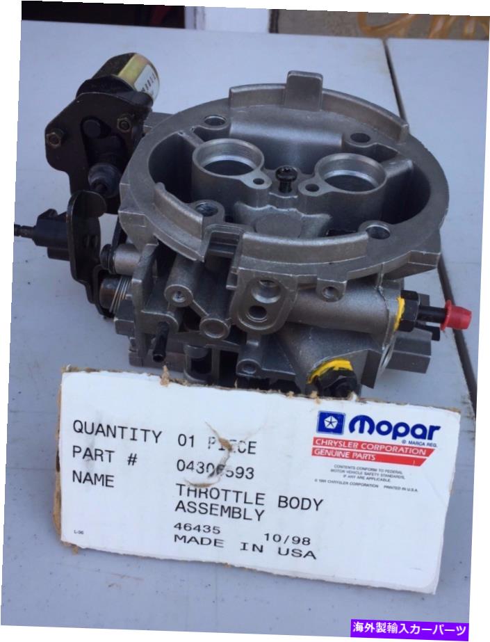 Throttle Body Dodge Truck V8スロットルボディ Dodge Truck V8 Throttle Body【並行輸入品】