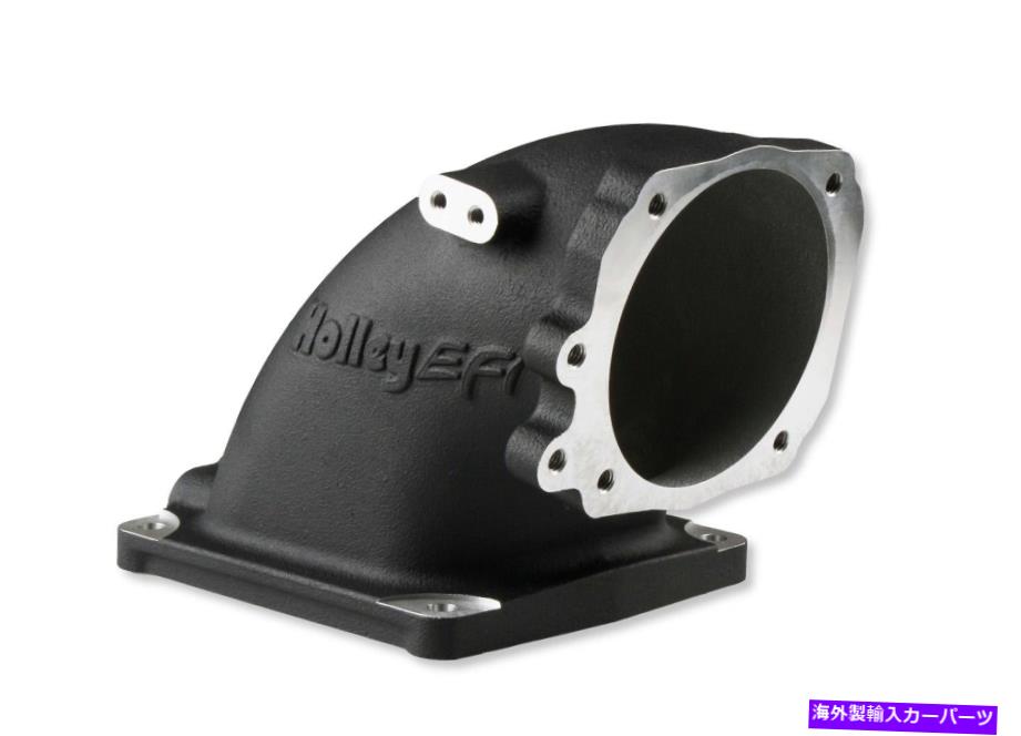 Throttle Body Holley EFI 300-249BK EFIスロットルボディ吸気肘 Holley EFI 300-249BK EFI Throttle Body Intake Elbow【並行輸入品】