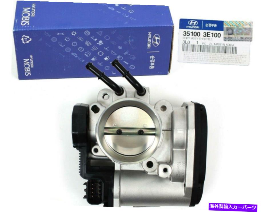 Throttle Body 06-10 Hyundai Kia Santafe Optima Rondo 2.7L 351003E100の本物のスロットルボディ GENUINE Throttle Body for 06-10 Hyundai Kia SantaFe Optima Rondo 2.7L 351003E100【並行輸入品】