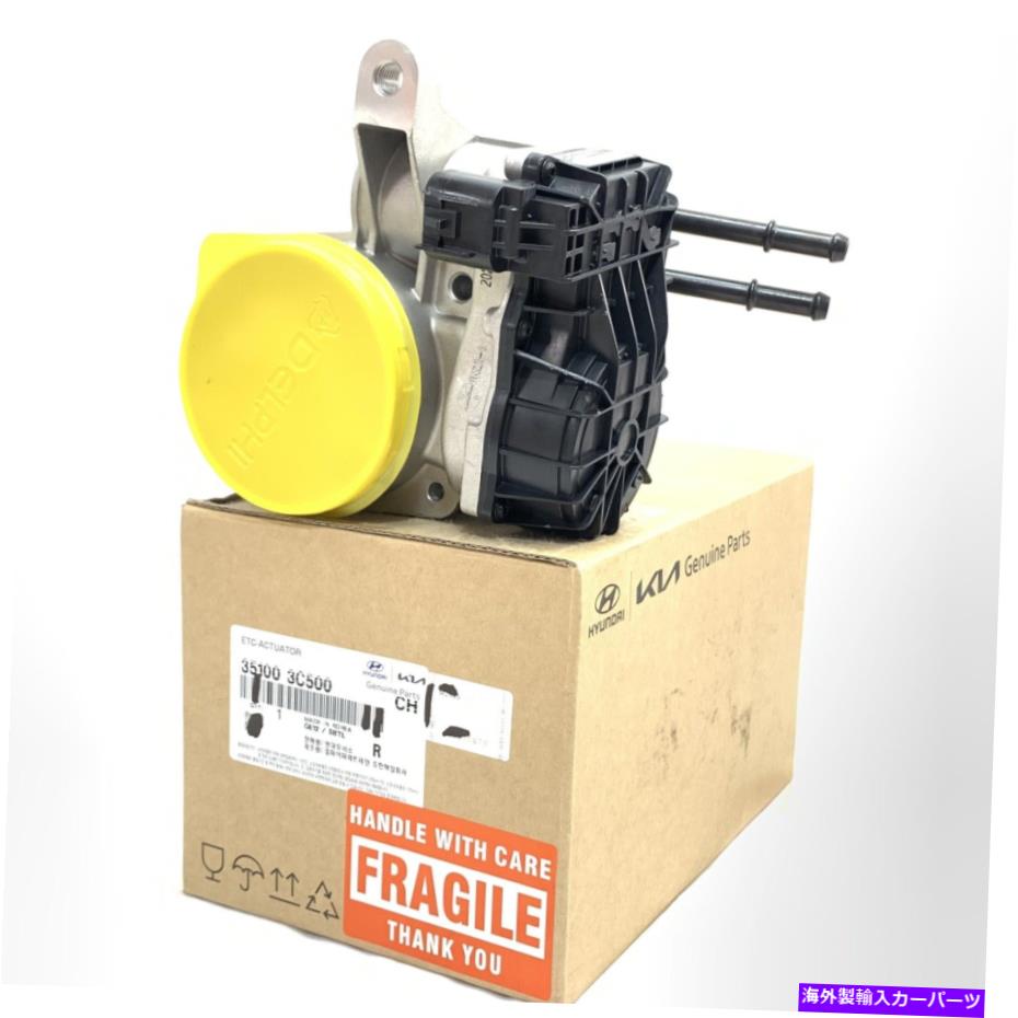 Throttle Body 2010-2012ヒュンダイジェネシスクーペ3.8L OEMスロットルボディ35100-3C500 2010-2012 Hyundai Genesis Coupe 3.8L OEM Throttle Body 35100-3C500【並行輸入品】