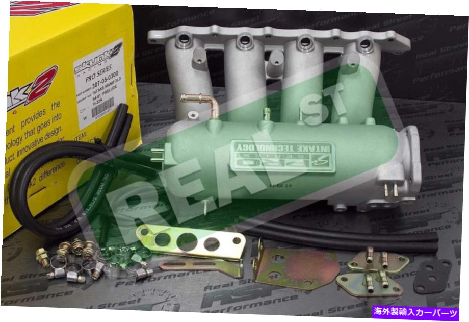Throttle Body Skunk2 Proシリーズ吸気マニホールドホンダプレリュードH22 H22A H22A1 H22A4 NEW Skunk2 Pro Series Intake Manifold Honda Prelude H22 H22A H22A1 H22A4 NEW【並行輸入品】｜Us Custom Parts Shop USDM