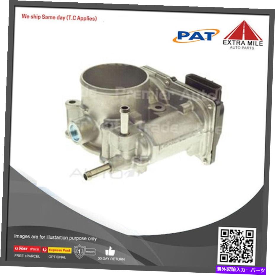 Throttle Body トヨタカローラZRE172Rのパットスロットルボディ、ZRE182R、AX10 ZREI42R 1.8L -TBO -104 PAT Throttle Body For Toyota Corolla ZRE172R,ZRE182R,AX10 ZREI42R 1.8L - TBO-104【並行輸入品】